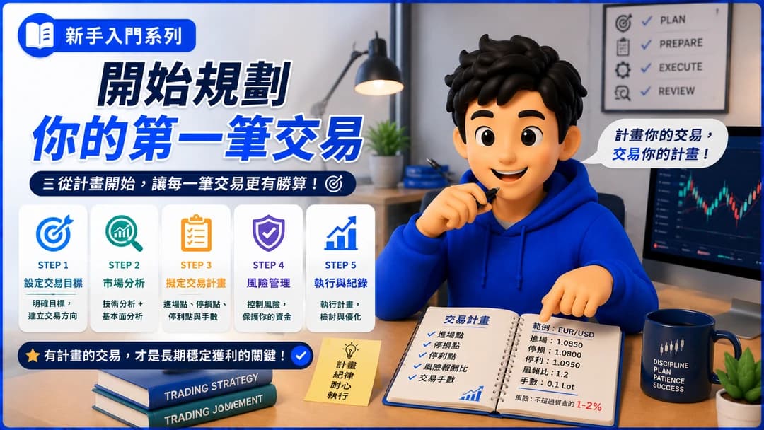 怎麼開始第一筆交易