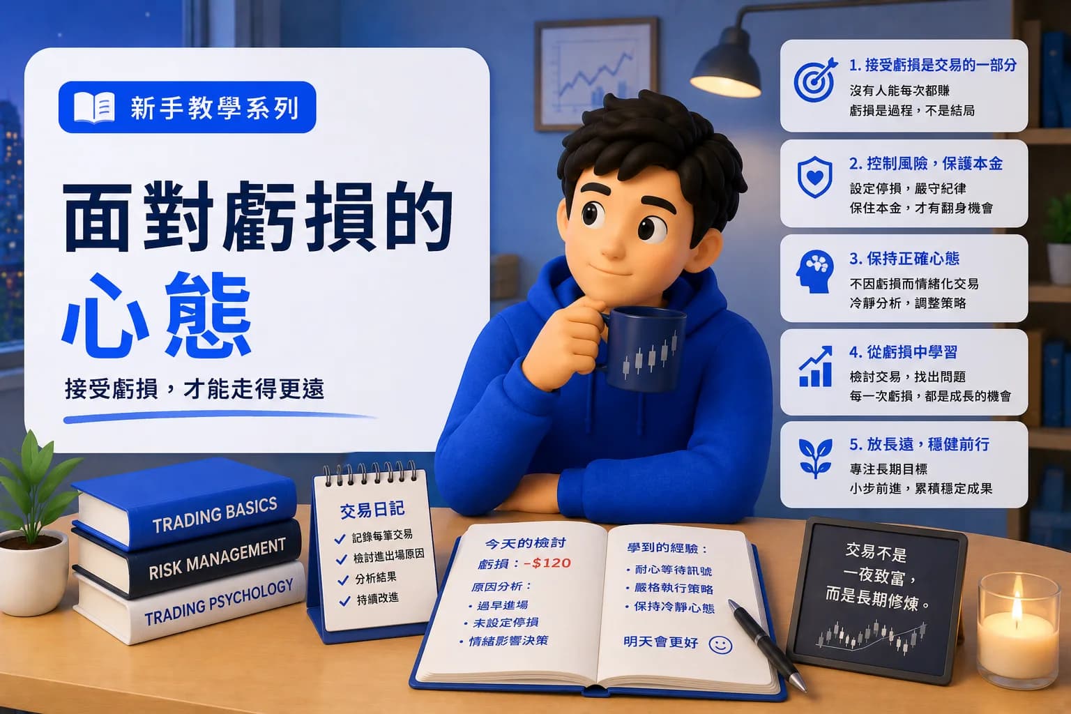 該用什麼心態面對虧損?